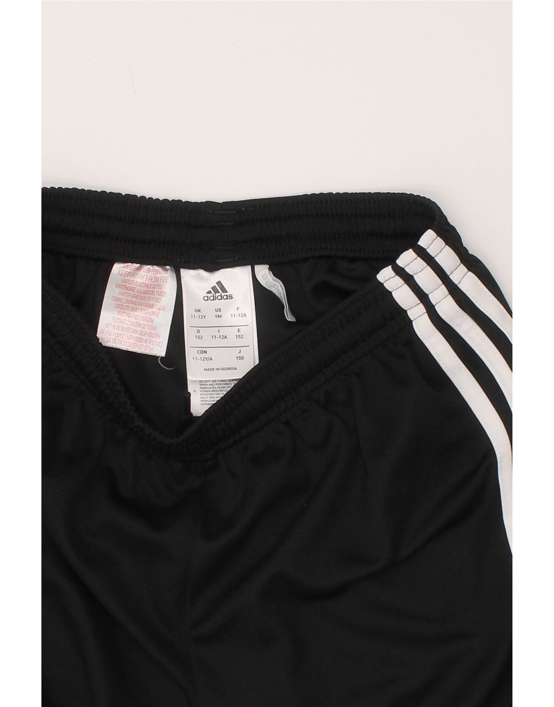 Adidas Boys Climalite Sport Shorts 11-12 Years  Black Polyester