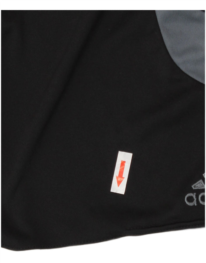 Adidas Mens Climalite Sport Shorts Large  Black Colourblock Polyester