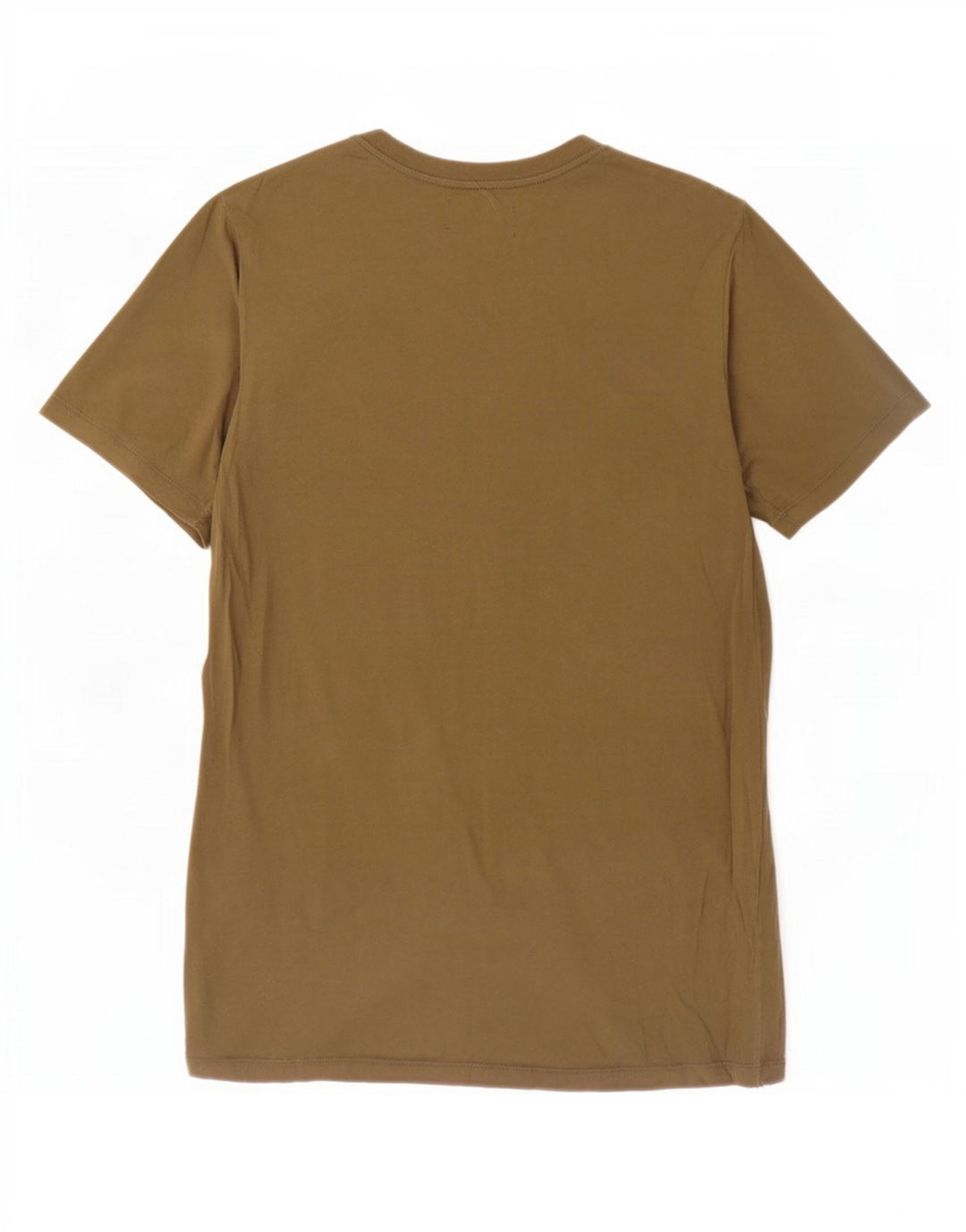 Religion Mens Graphic T-Shirt Top Small Khaki Cotton