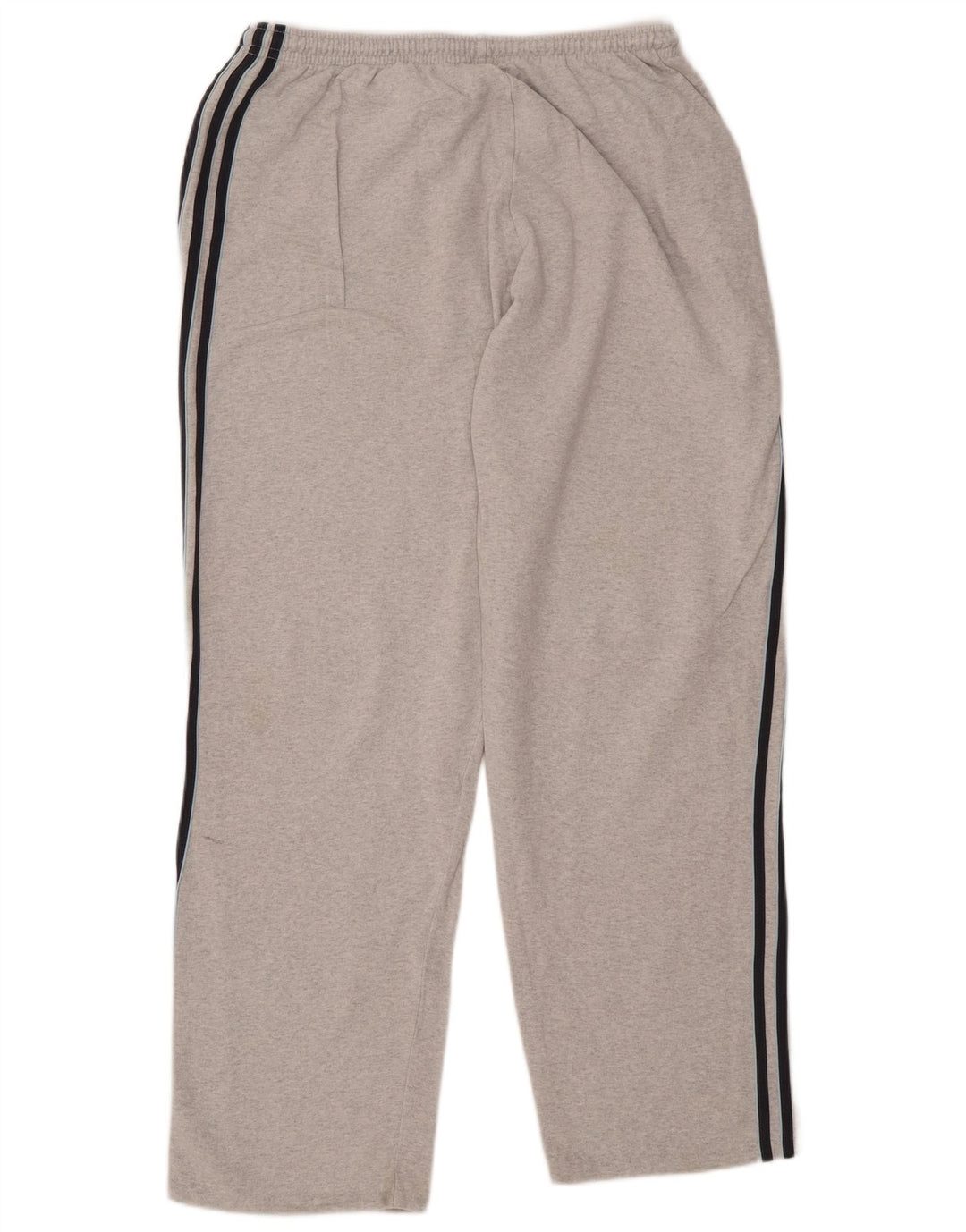 ADIDAS Mens Tracksuit Trousers UK 42/44 Large  Grey Cotton