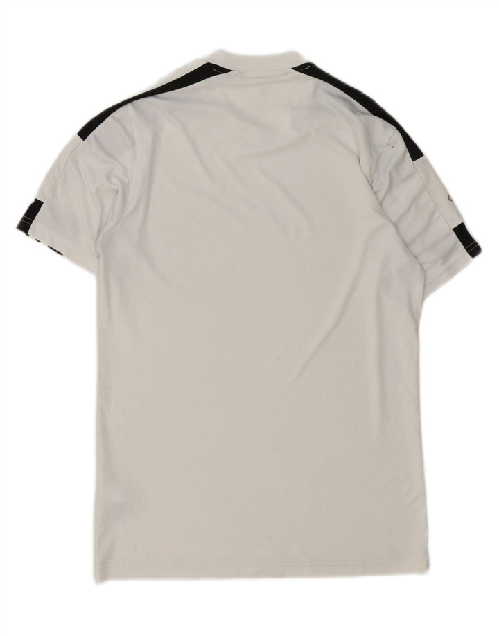 ADIDAS Mens Aeroready T-Shirt Top Small White Polyester Vintage Adidas and Second-Hand Adidas from Messina Hembry 