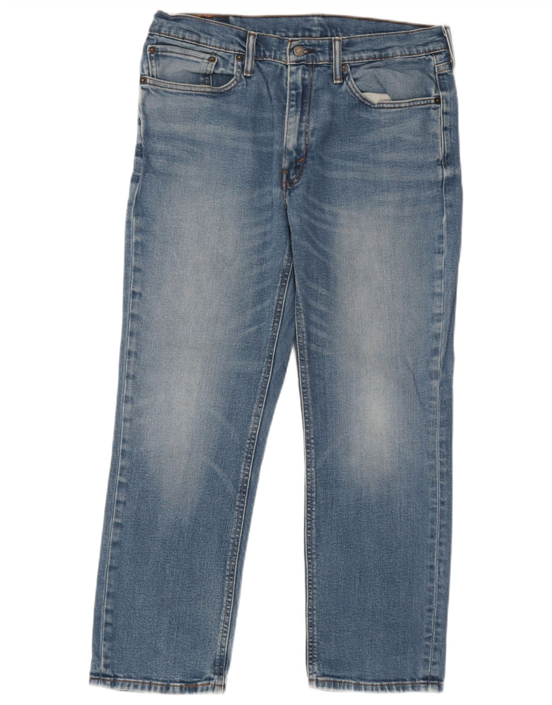 Levi's Mens 541 Straight Jeans W34 L30 Blue Cotton