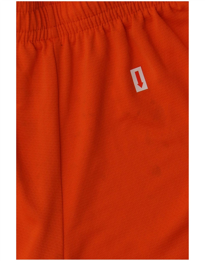 ADIDAS Mens Climalite Sport Shorts Large  Orange Polyester