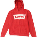 Levi's Boys Graphic Hoodie Jumper 15-16 Years Red