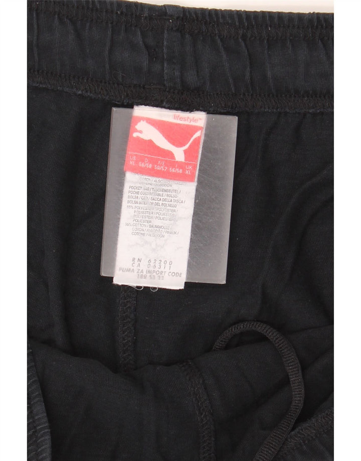 Puma Mens Graphic Sport Shorts XL Black Polyester