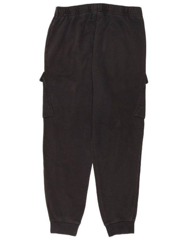 Nike Mens Graphic Cargo Tracksuit Trousers Joggers Medium  Black Cotton