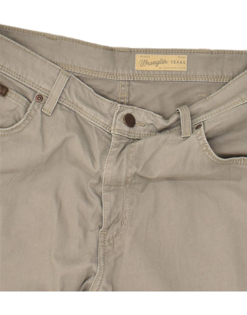 WRANGLER Womens Texas Capri Trousers W32 L25 Grey | Vintage Wrangler | Thrift | Second-Hand Wrangler | Used Clothing | Messina Hembry 