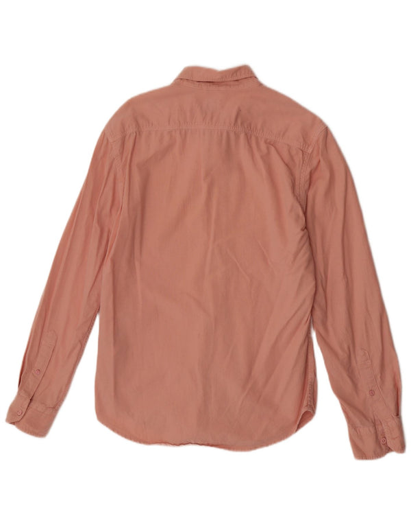 Levi's Mens Slim Fit Shirt Medium Pink Cotton