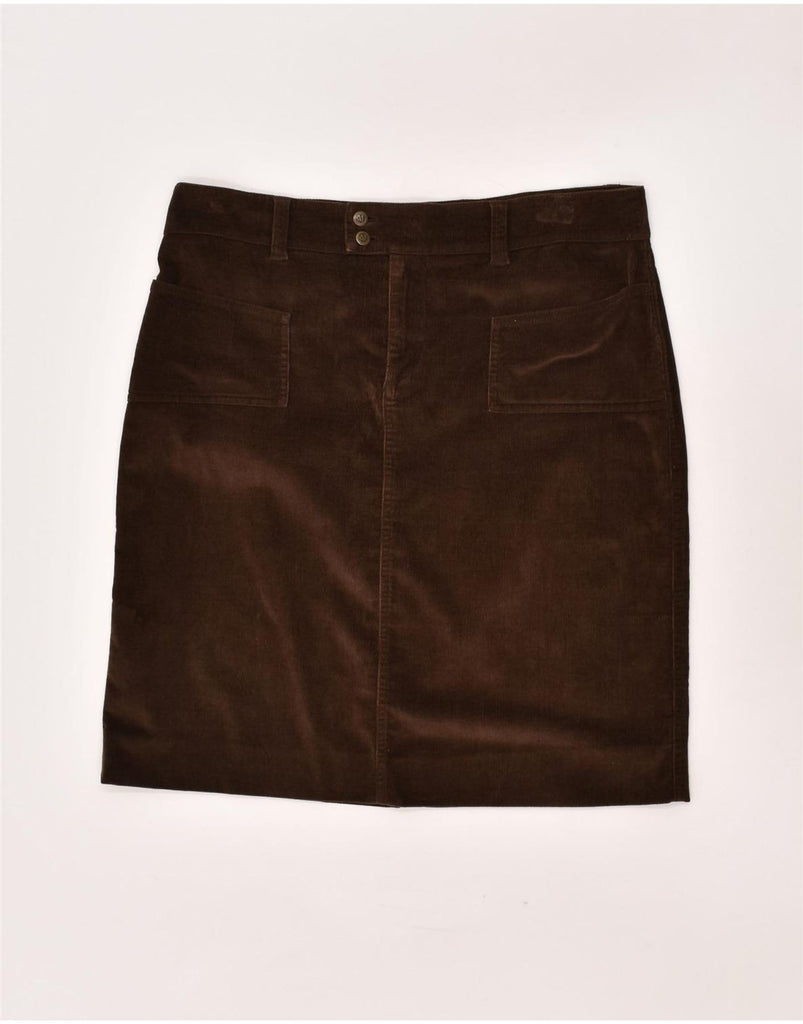 MARLBORO CLASSICS Womens Corduroy Skirt EU 44 XL W36 Brown Cotton | Vintage Marlboro Classics | Thrift | Second-Hand Marlboro Classics | Used Clothing | Messina Hembry 