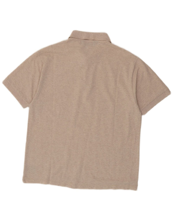 Kappa Mens Polo Shirt XL Beige Cotton