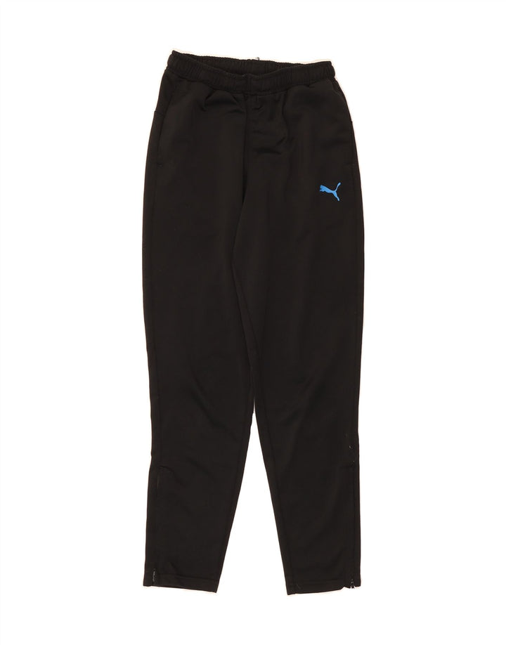 PUMA Boys Tracksuit Trousers 11-12 Years  Black Vintage Puma and Second-Hand Puma from Messina Hembry 
