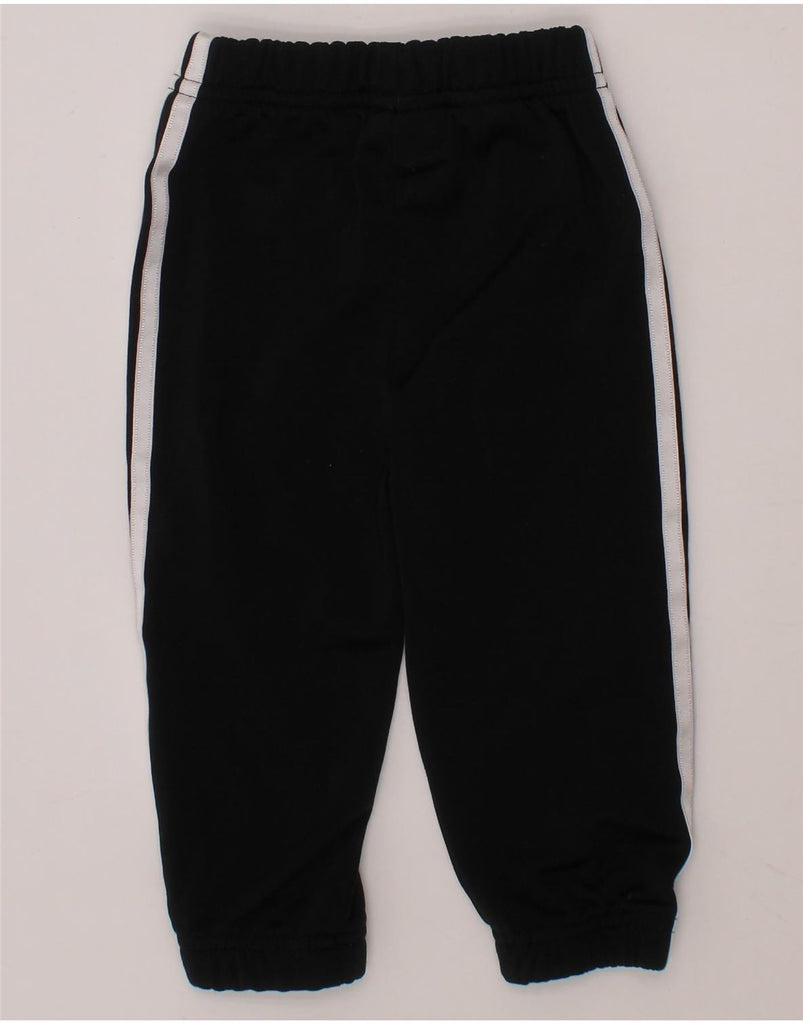 ADIDAS Baby Boys Tracksuit Trousers 6-9 Months  Black Polyester Vintage Adidas and Second-Hand Adidas from Messina Hembry 