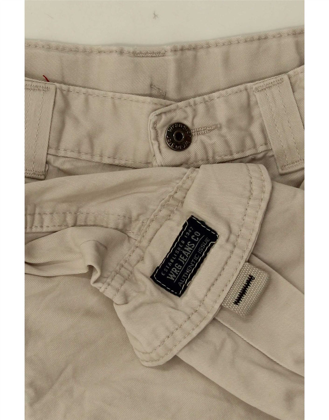 Wrangler Boys Cargo Shorts 11-12 Years W24 Beige Cotton
