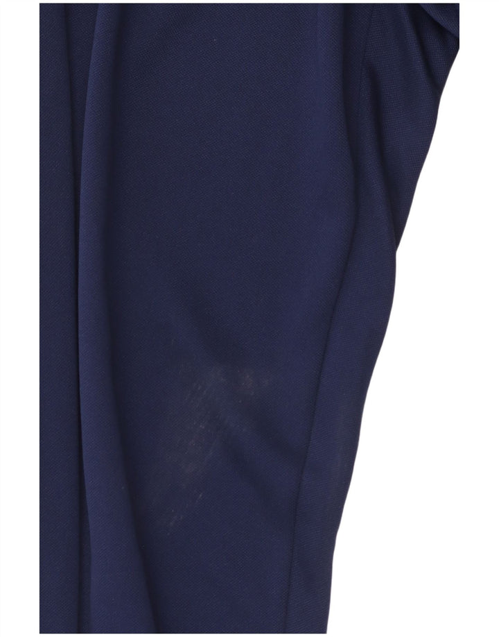 Adidas Mens Aeroready Tracksuit Trousers Small  Navy Blue Polyester