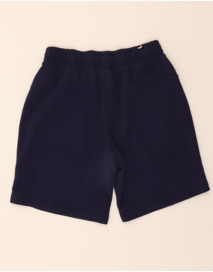 PUMA Mens Sport Shorts Small  Navy Blue Vintage Puma and Second-Hand Puma from Messina Hembry 