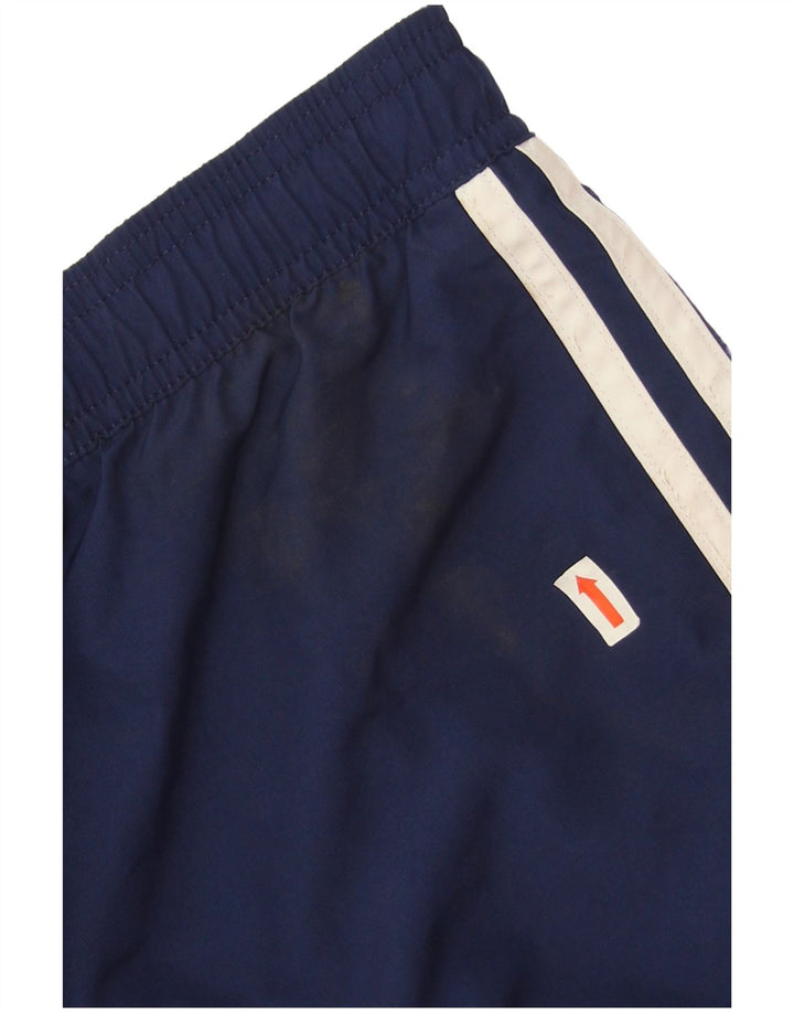 Adidas Mens Tracksuit Trousers Joggers Large  Navy Blue Polyester