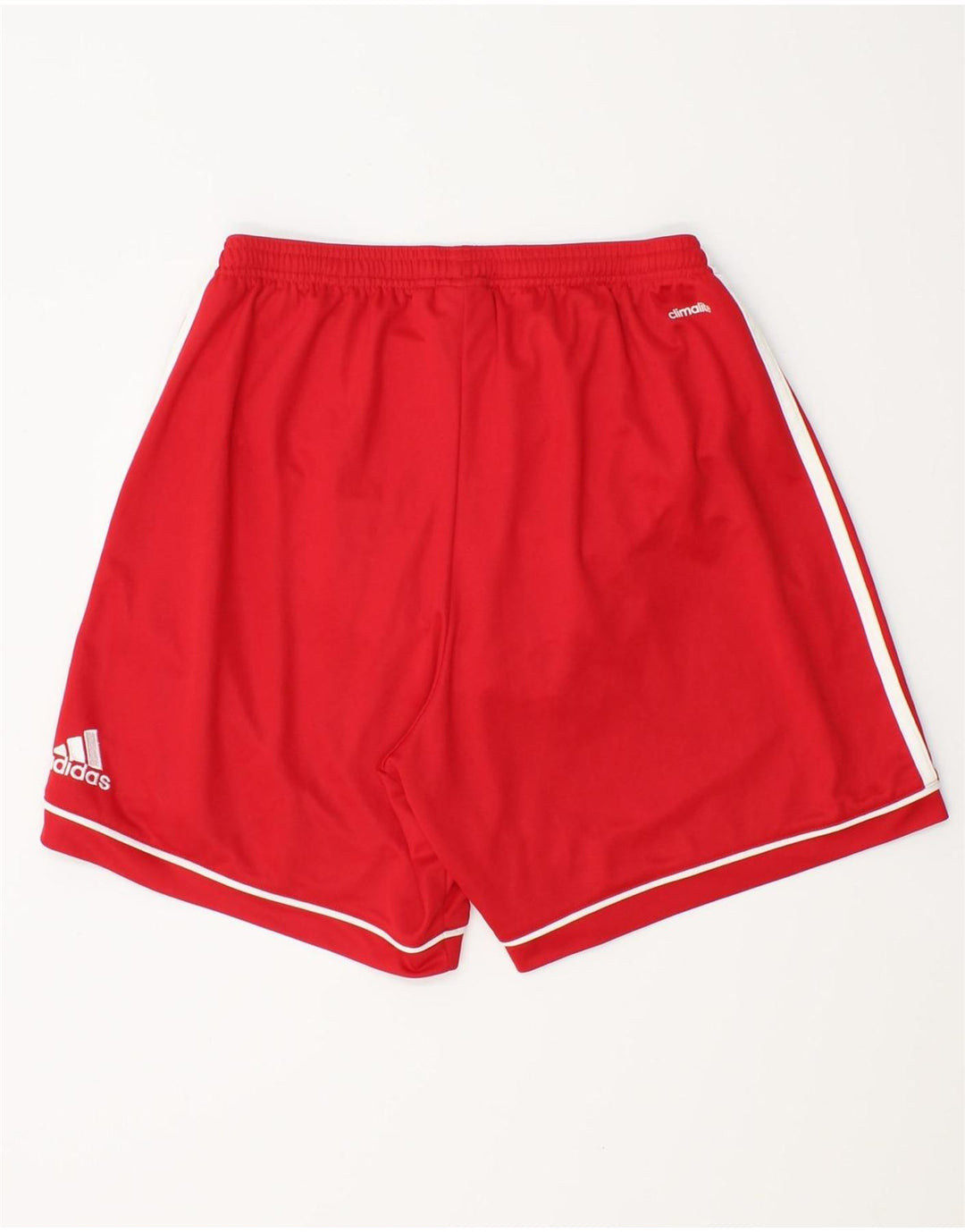 Adidas Mens Climalite Sport Shorts Medium Red Polyester