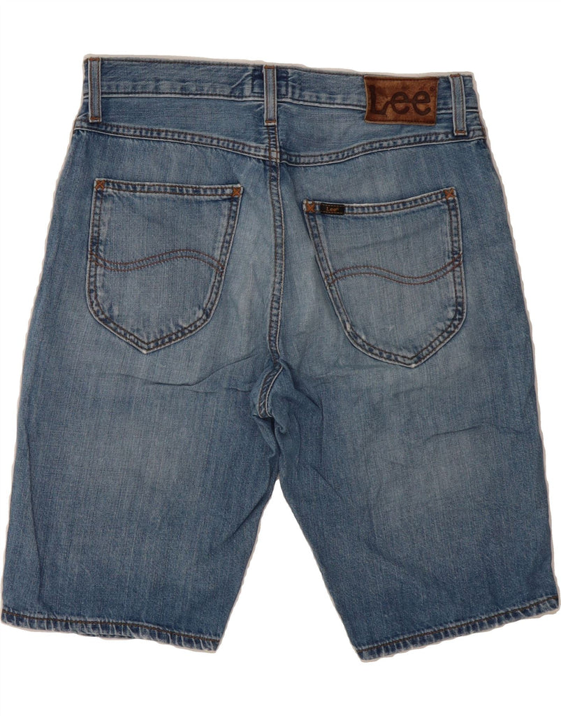 LEE Mens Denim Shorts W29 Small Blue Cotton Vintage Lee and Second-Hand Lee from Messina Hembry 