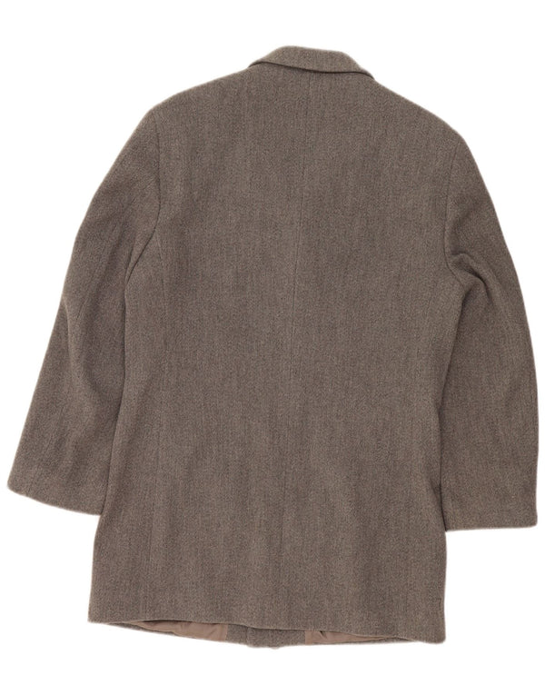 Hugo Boss Mens Overcoat UK 38 Medium Grey