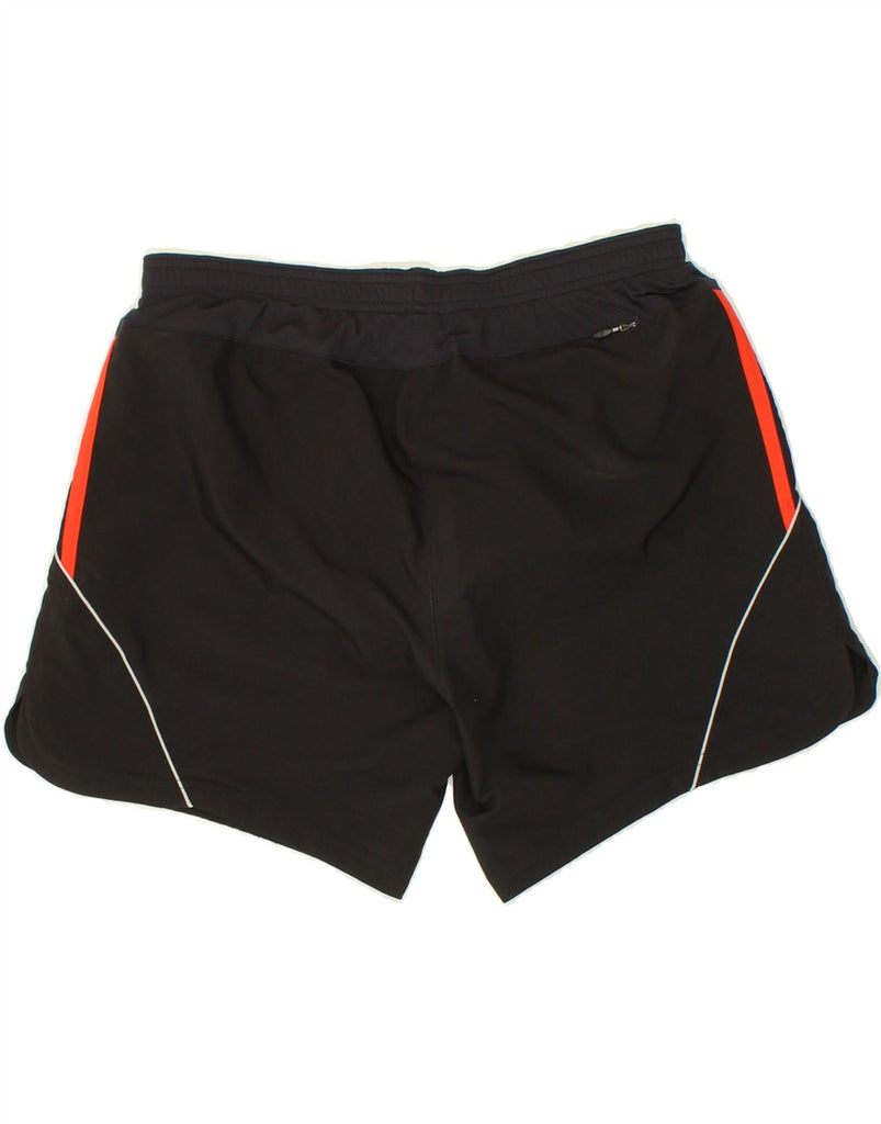 ADIDAS Womens Sport Shorts UK 14 Medium Black Polyester Vintage Adidas and Second-Hand Adidas from Messina Hembry 