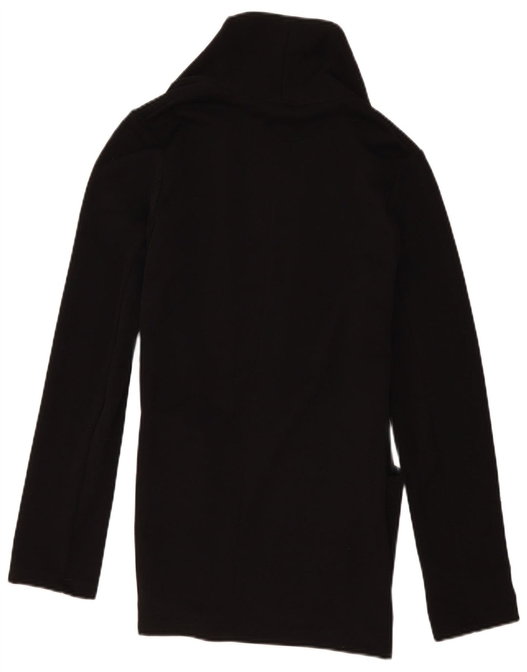Liu Jo Womens Open Cardigan Sweater IT 42 Medium Black Polyester