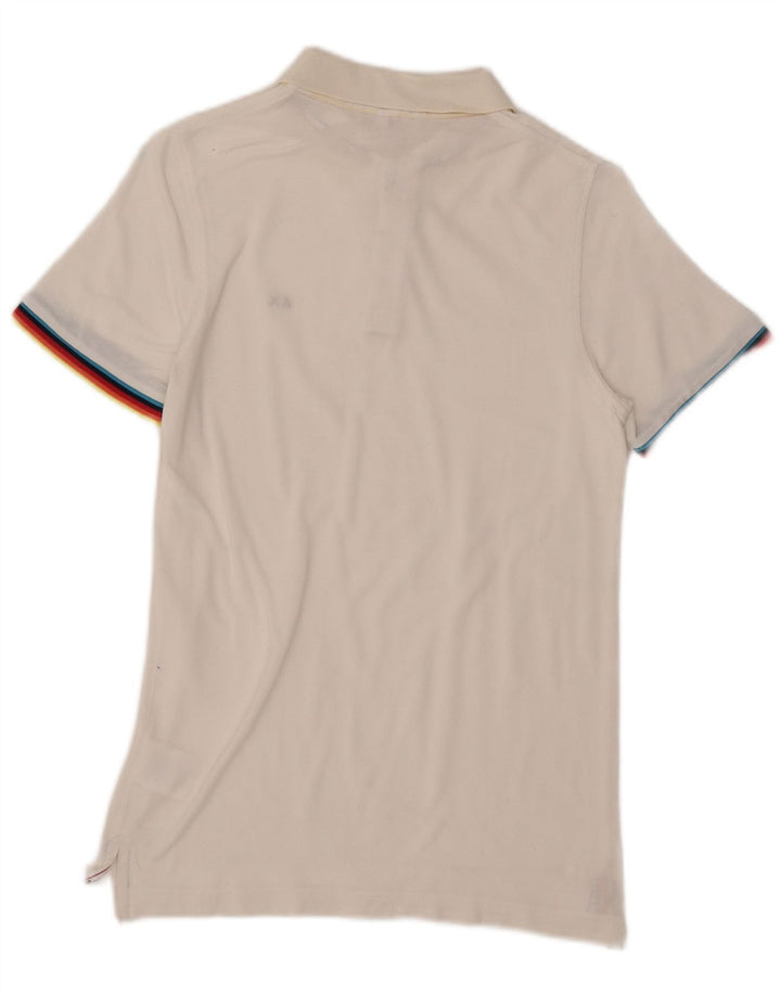 Sun68 Boys Polo Shirt 11-12 Years White Tencel