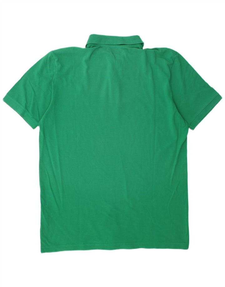 Kappa Mens Polo Shirt 2XL Green Cotton