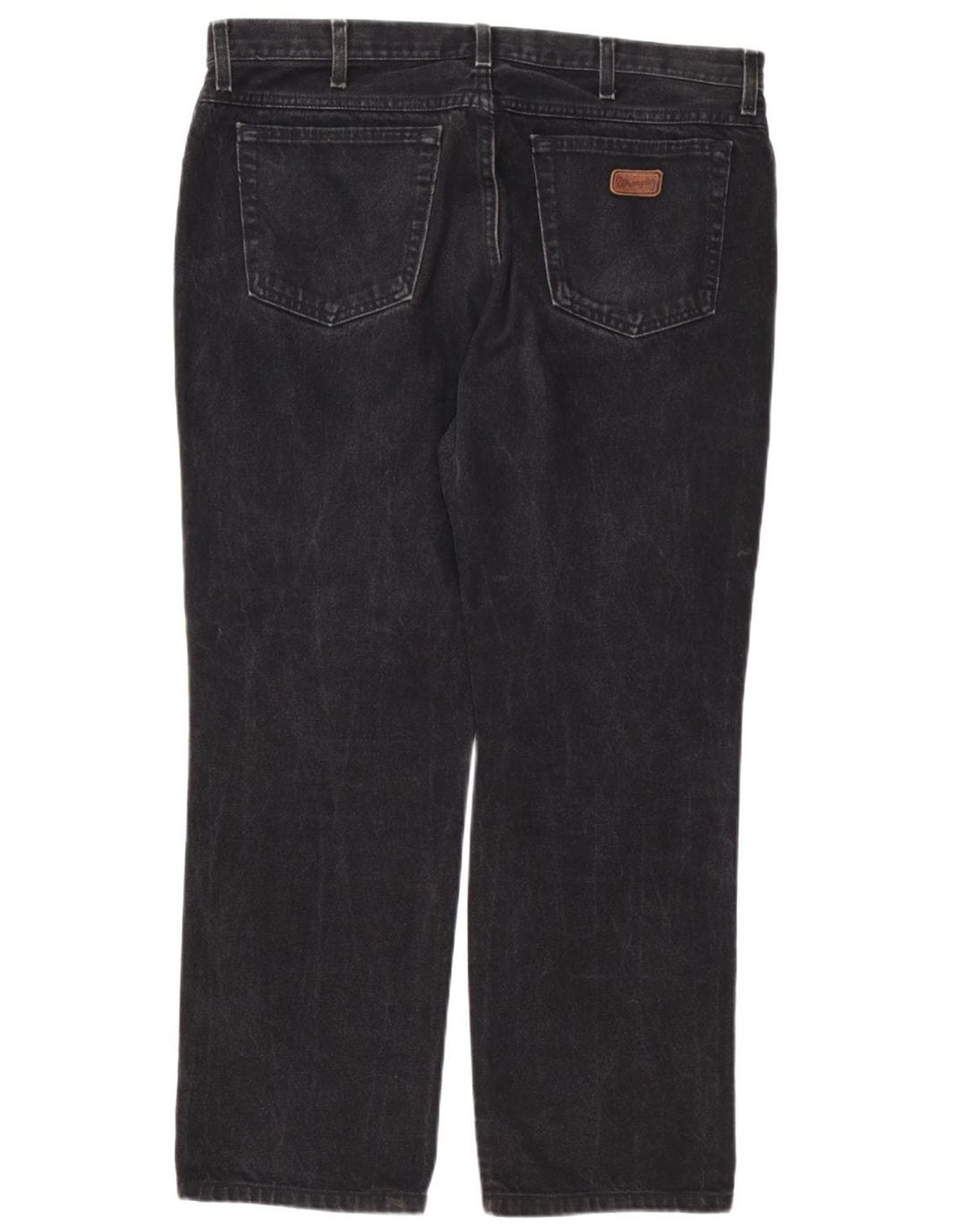 WRANGLER Mens Straight Jeans W38 L27 Black