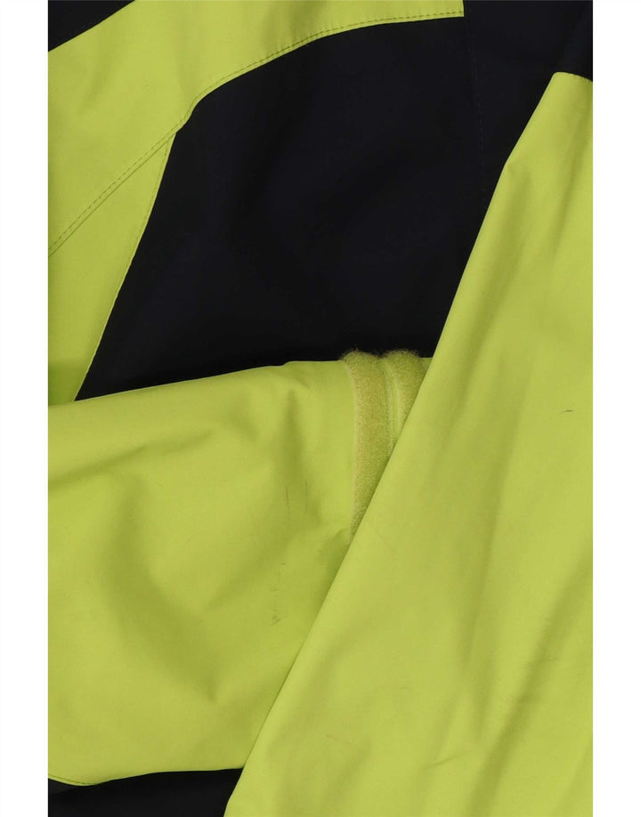 Jack Wolfskin Womens Windbreaker Jacket UK 16 Large Navy Blue Colourblock