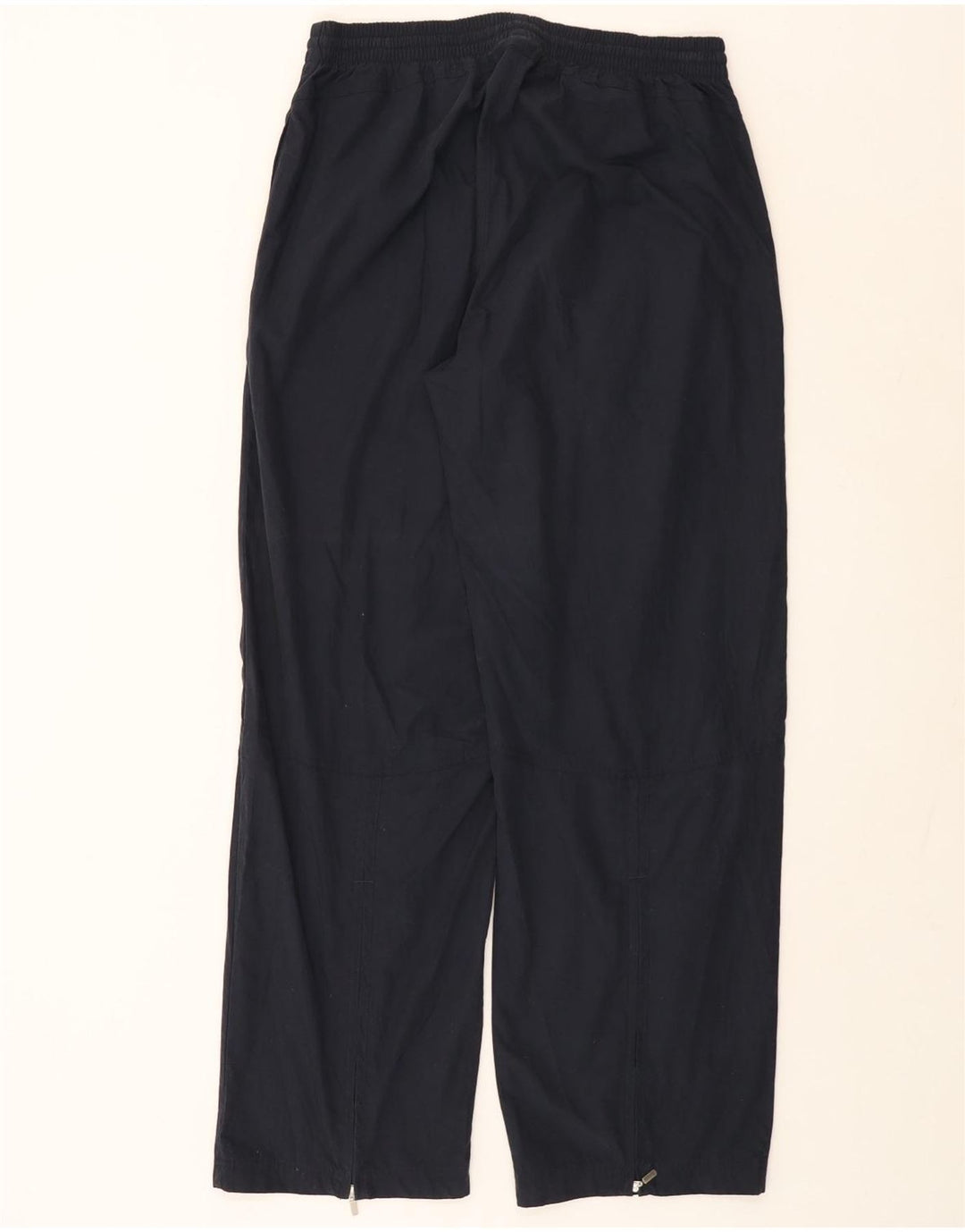 ADIDAS Mens Tracksuit Trousers Large Navy Blue Cotton