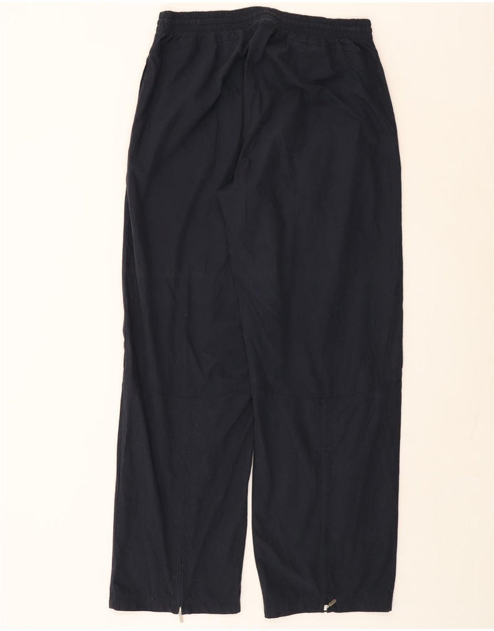 ADIDAS Mens Tracksuit Trousers Large Navy Blue Cotton