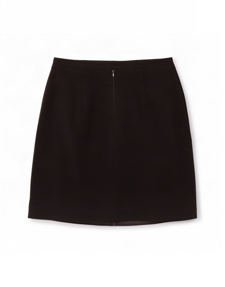 Marks & Spencer Womens A-Line Skirt UK 12 Medium W30 Black Polyester