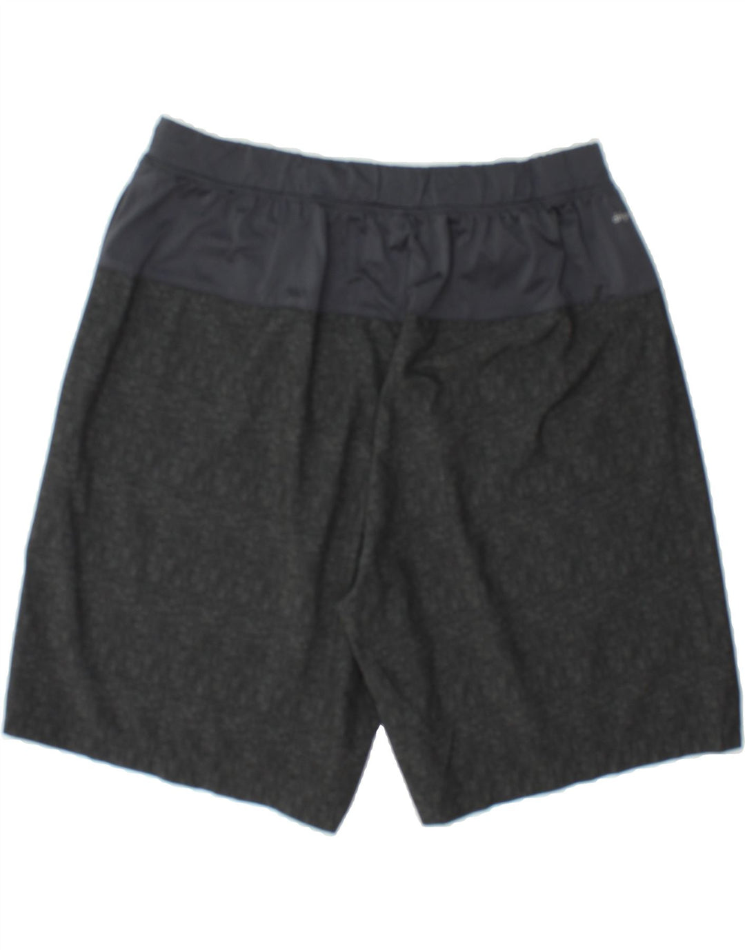 RUSSELL ATHLETIC Mens Sport Shorts Large Grey Colourblock Polyester Vintage Russell Athletic and Second-Hand Russell Athletic from Messina Hembry 