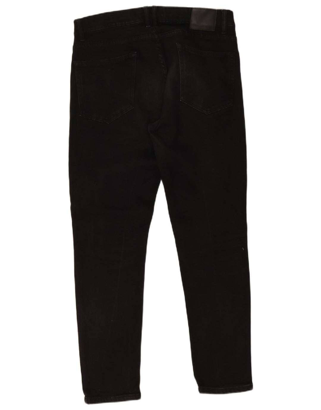Zara Mens Slim Jeans EU 46 XL W36 L30 Black
