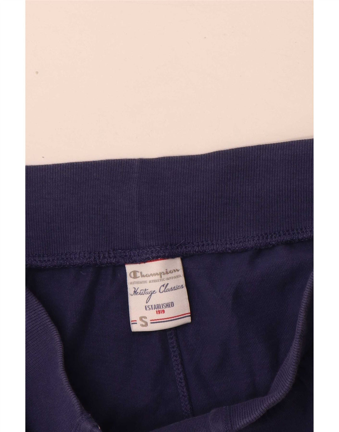Champion Womens Heritage Classics Sport Shorts UK 10 Small Navy Blue