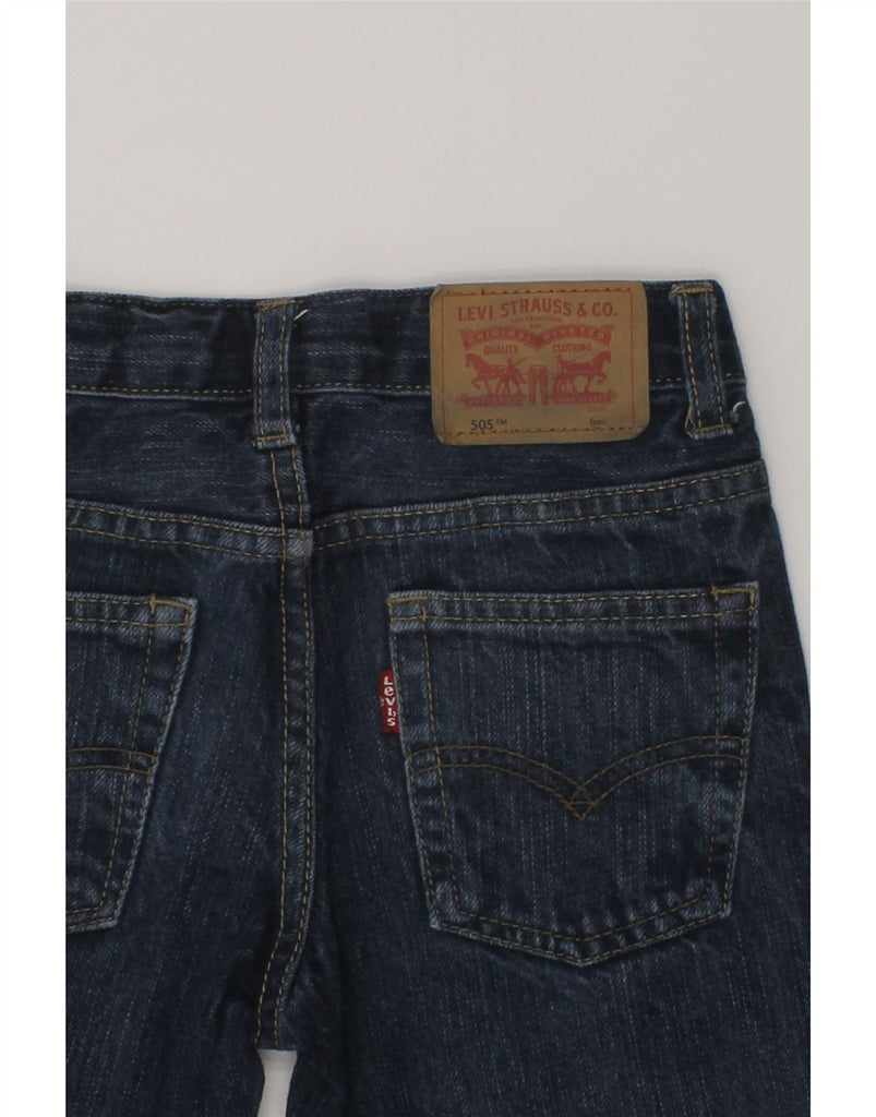 LEVI'S Boys 505 Regular Straight Jeans 5-6 Years W22 L18 Blue Cotton | Vintage Levi's | Thrift | Second-Hand Levi's | Used Clothing | Messina Hembry 