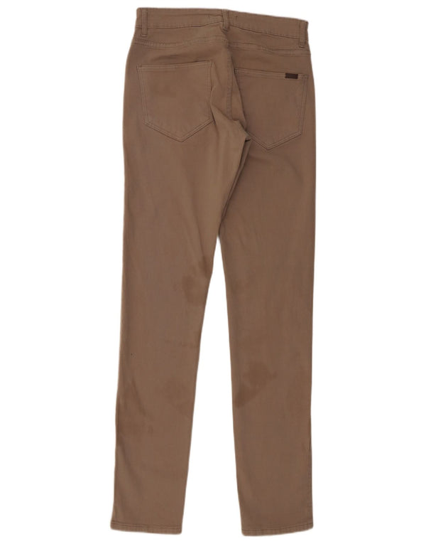 Zara Mens Slim Casual Trousers EU 38 Small W30 L32 Grey Cotton