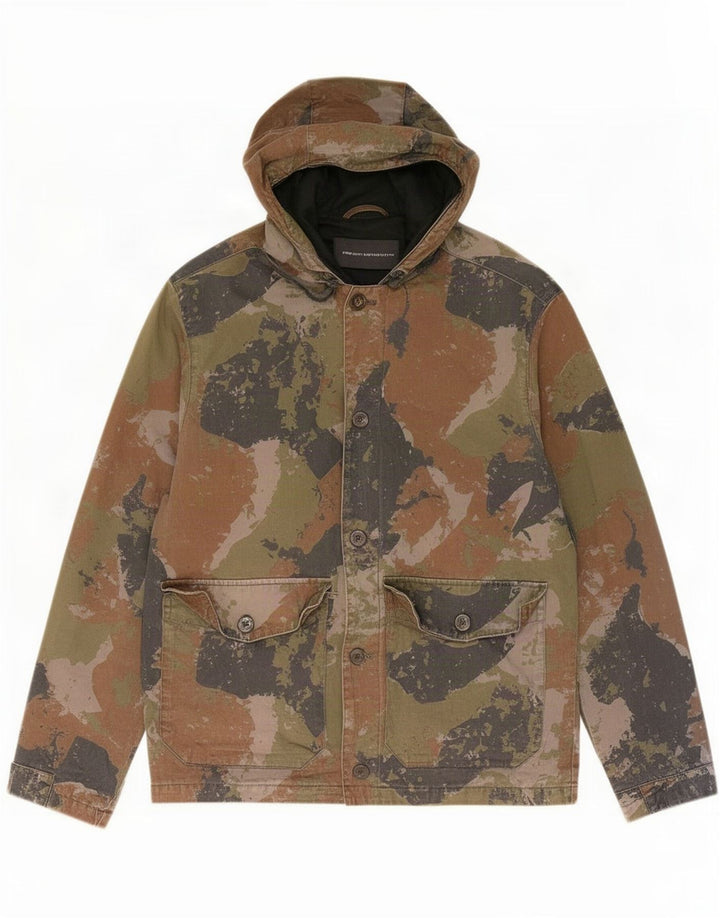 French Connection Mens Windbreaker Jacket UK 38 Medium Multicoloured