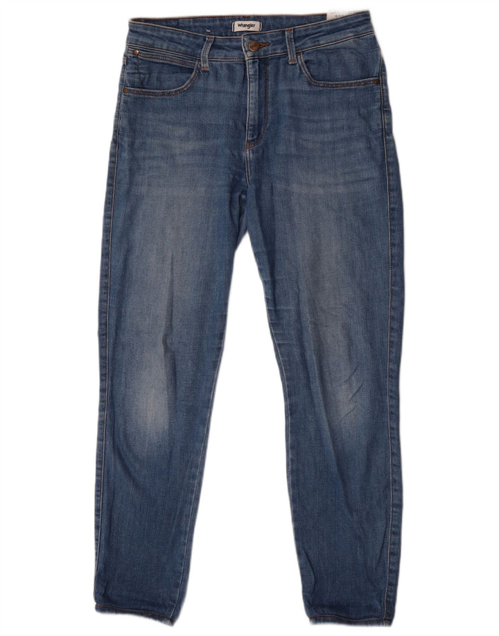 Wrangler Womens Skinny Jeans W30 L29 Blue Cotton