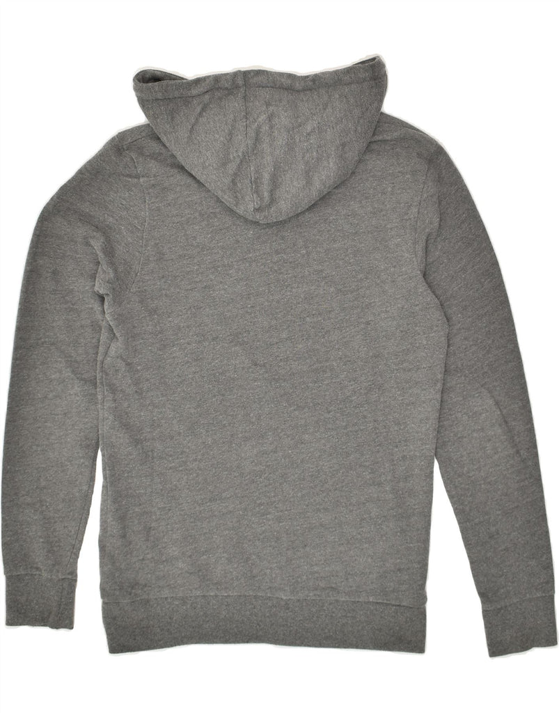 JACK & JONES Mens Graphic Hoodie Jumper Small Grey Cotton | Vintage Jack & Jones | Thrift | Second-Hand Jack & Jones | Used Clothing | Messina Hembry 