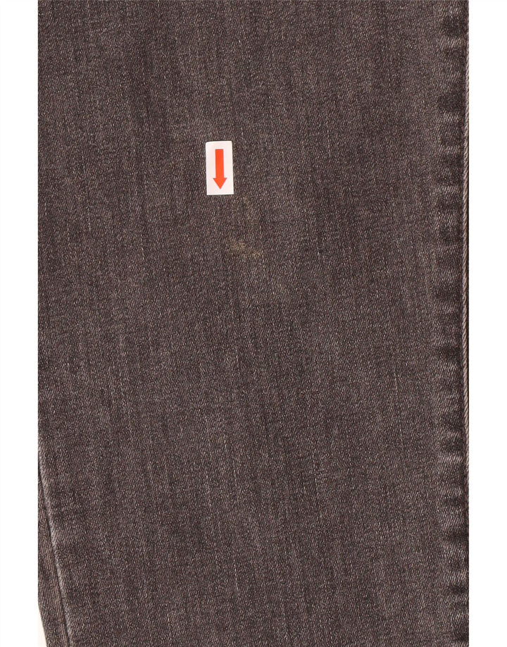 LEVI'S Womens Boyfriend Slim Jeans W28 L27 Grey Cotton