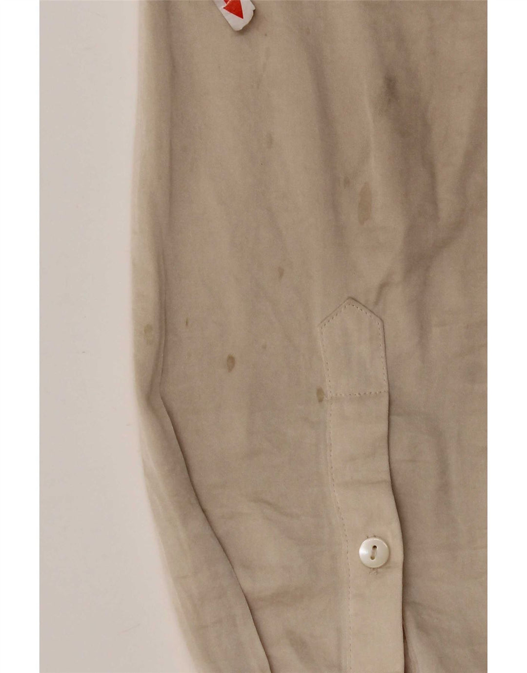 Jigsaw Womens Shirt UK 12 Medium  Beige Polyester