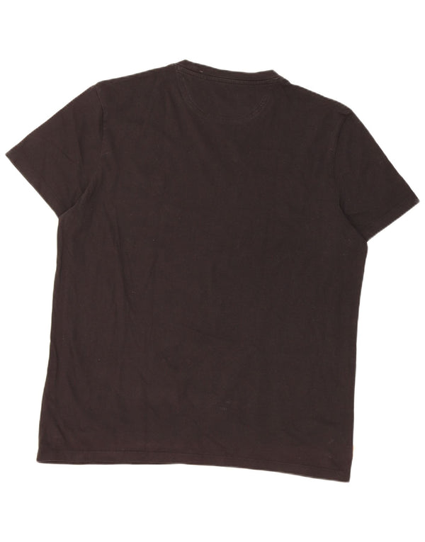 Timberland Mens Slim Fit T-Shirt Top XL Black Cotton