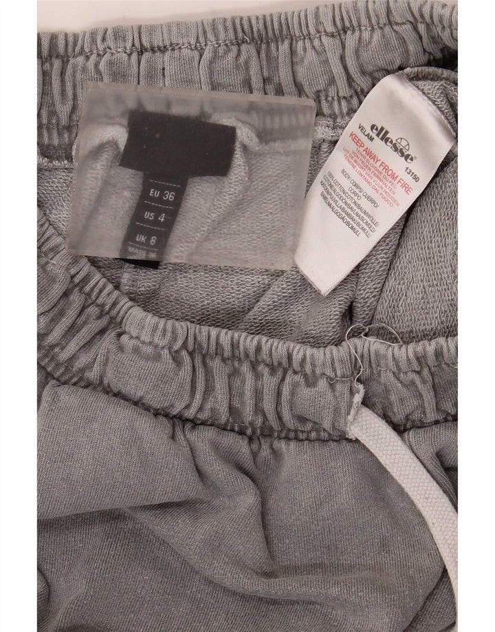 Ellesse Womens Tracksuit Trousers Joggers UK 8 Small Grey