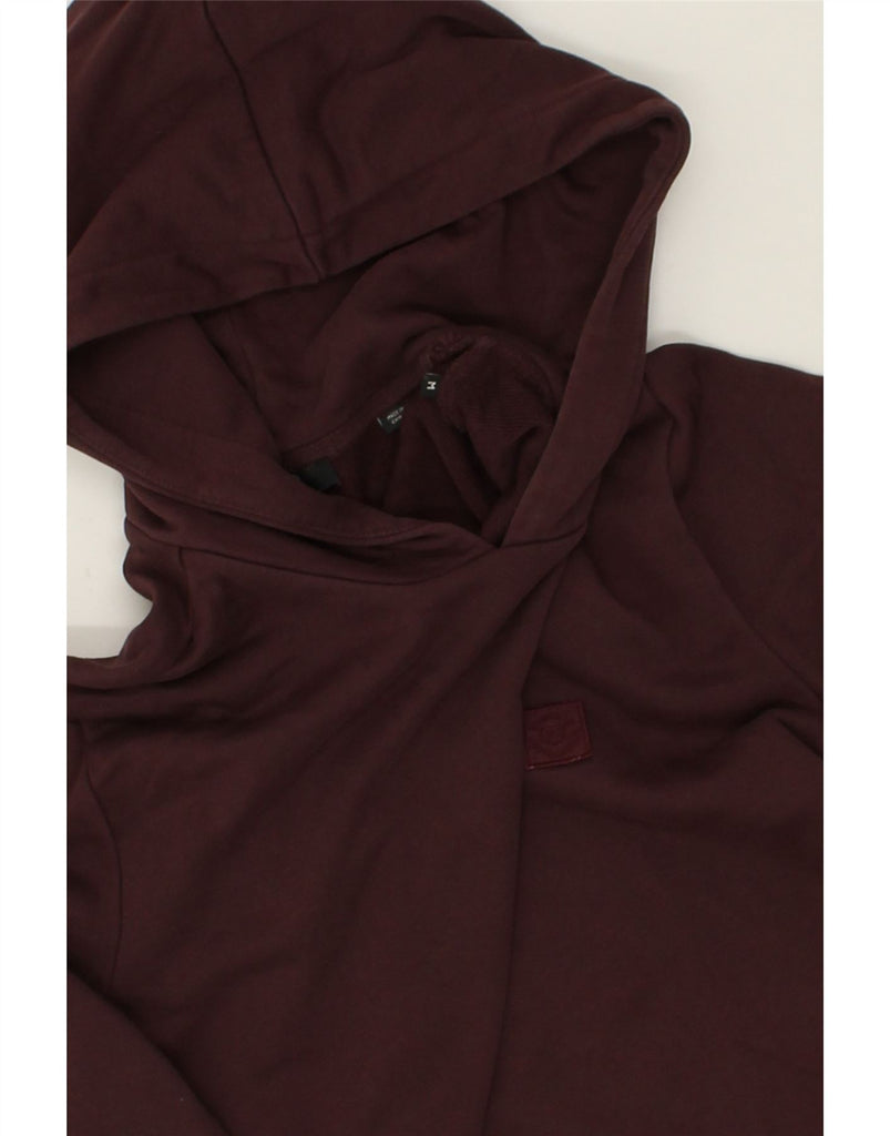 JACK & JONES Mens Hoodie Jumper Medium Burgundy Cotton | Vintage Jack & Jones | Thrift | Second-Hand Jack & Jones | Used Clothing | Messina Hembry 