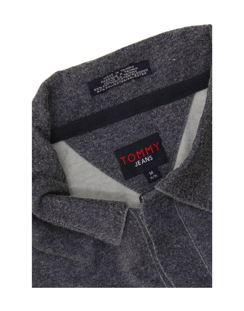 TOMMY HILFIGER Mens Polo Shirt Medium Navy Blue Cotton Vintage Tommy Hilfiger and Second-Hand Tommy Hilfiger from Messina Hembry 