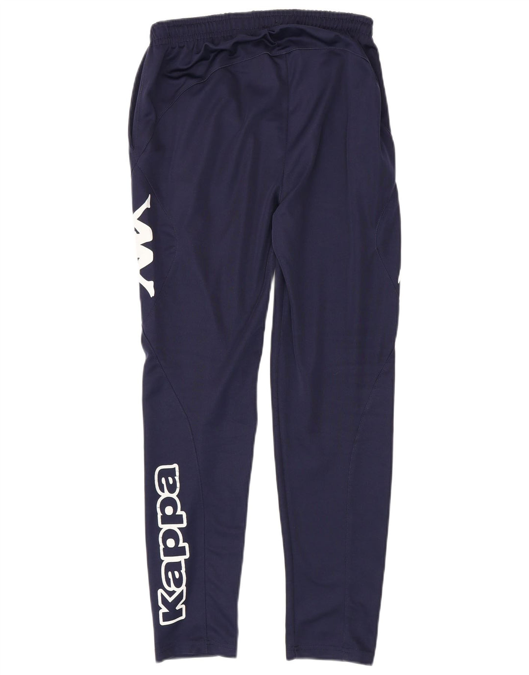 Kappa Mens Graphic Tracksuit Trousers Small  Navy Blue