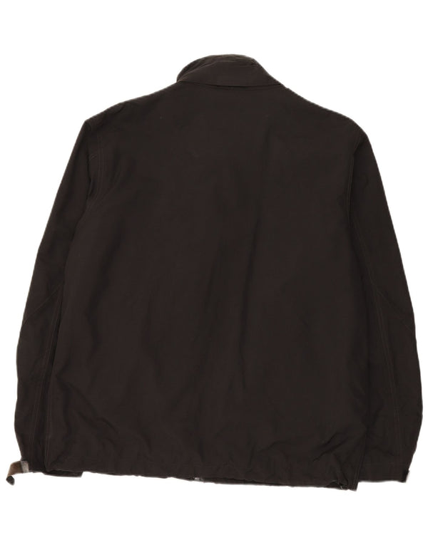 Timberland Mens Windbreaker Jacket UK 38 Medium Black Nylon