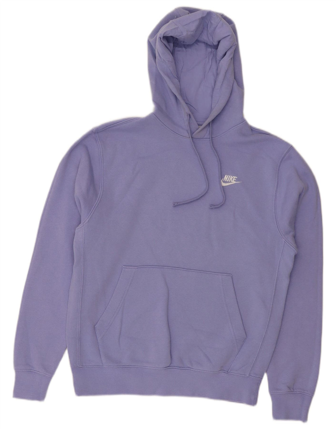Nike Mens Hoodie Jumper Small Purple Cotton