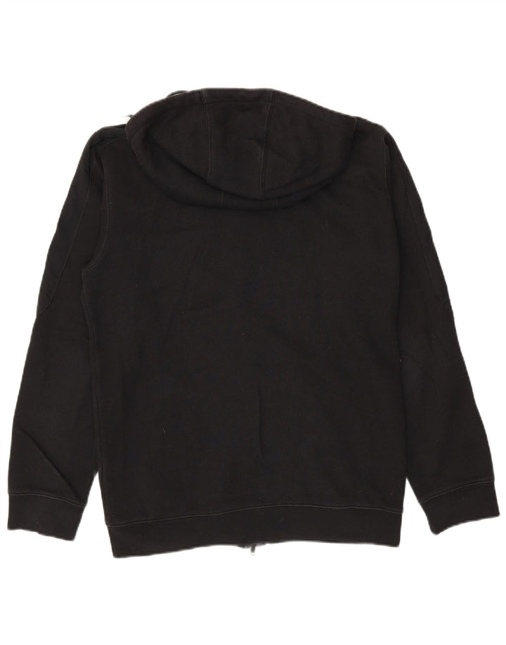 Adidas Mens Zip Hoodie Sweater Small Black Cotton
